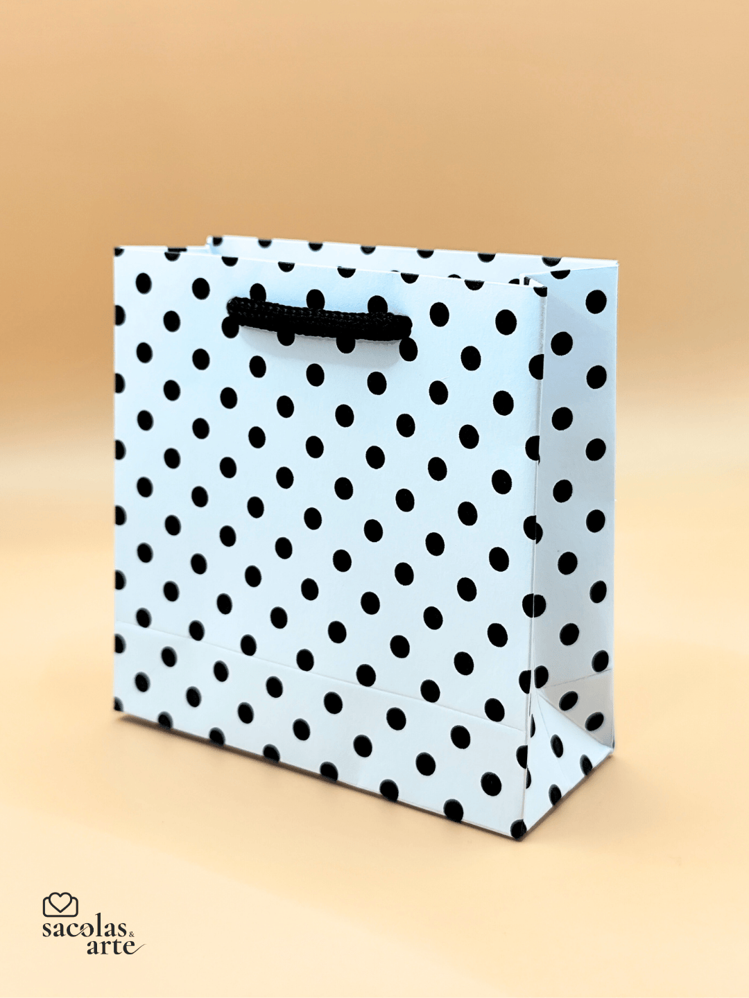 10 Sacolas de Papel Estampadas MINI - 10x04x10