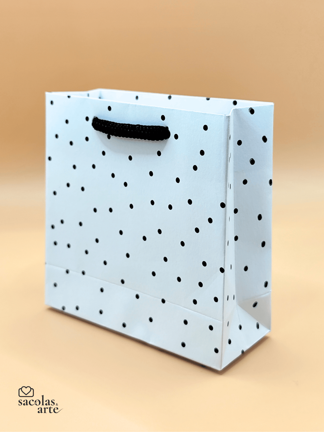 10 Sacolas de Papel Estampadas MINI - 10x04x10