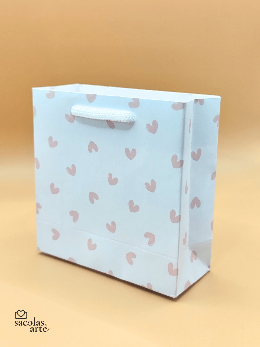 10 Sacolas de Papel Estampadas MINI - 10x04x10