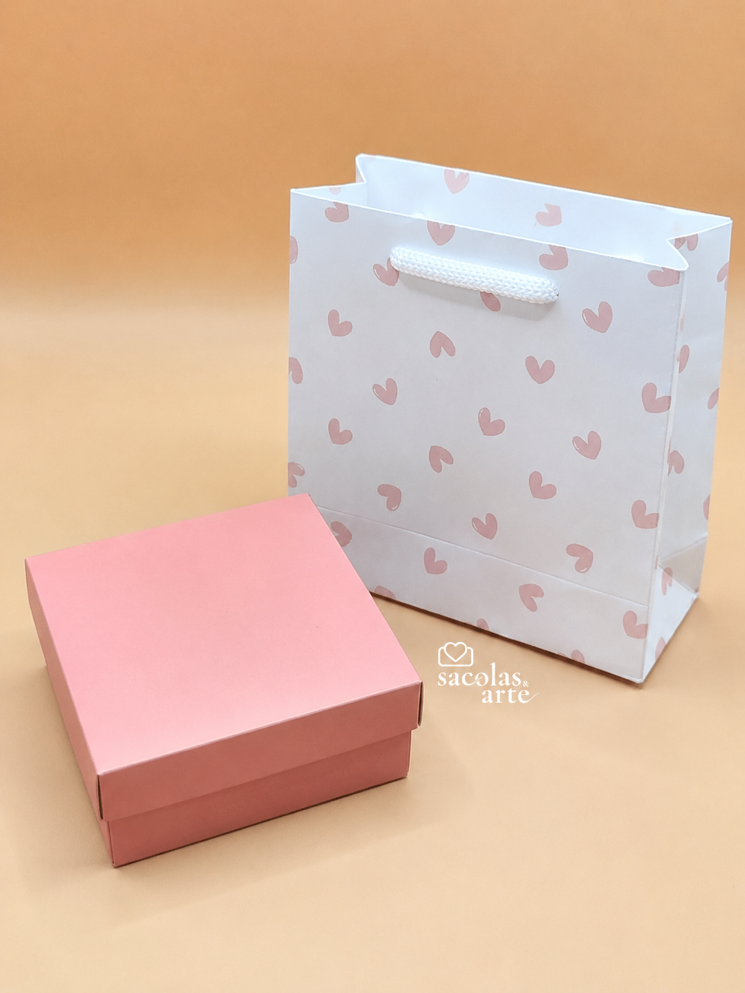 10 Kit Sacolas + Caixas para Joias