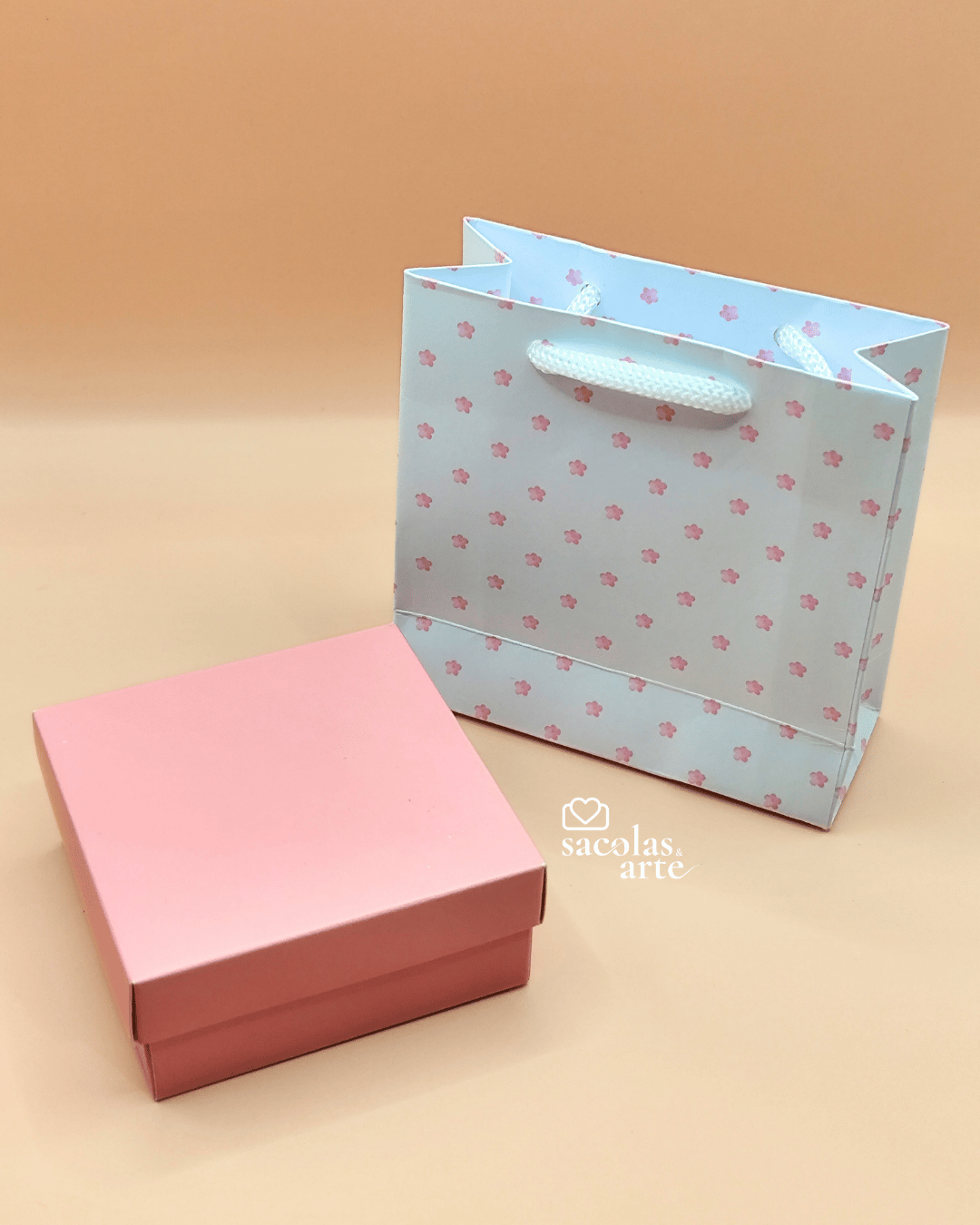 10 Kit Sacolas + Caixas para Joias