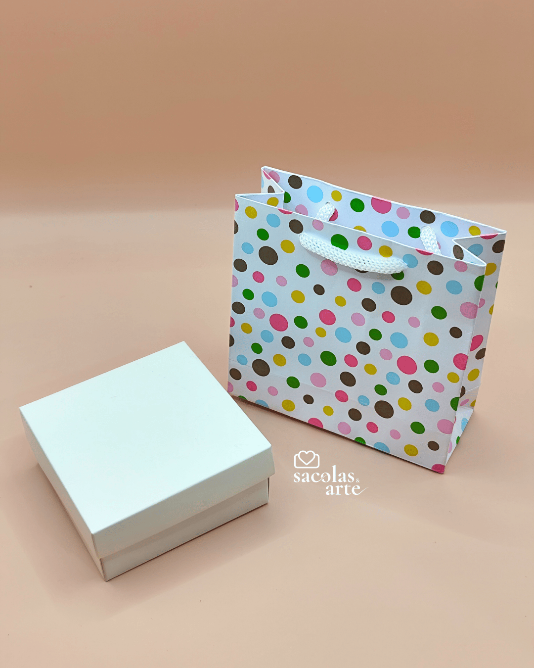 10 Kit Sacolas + Caixas para Joias