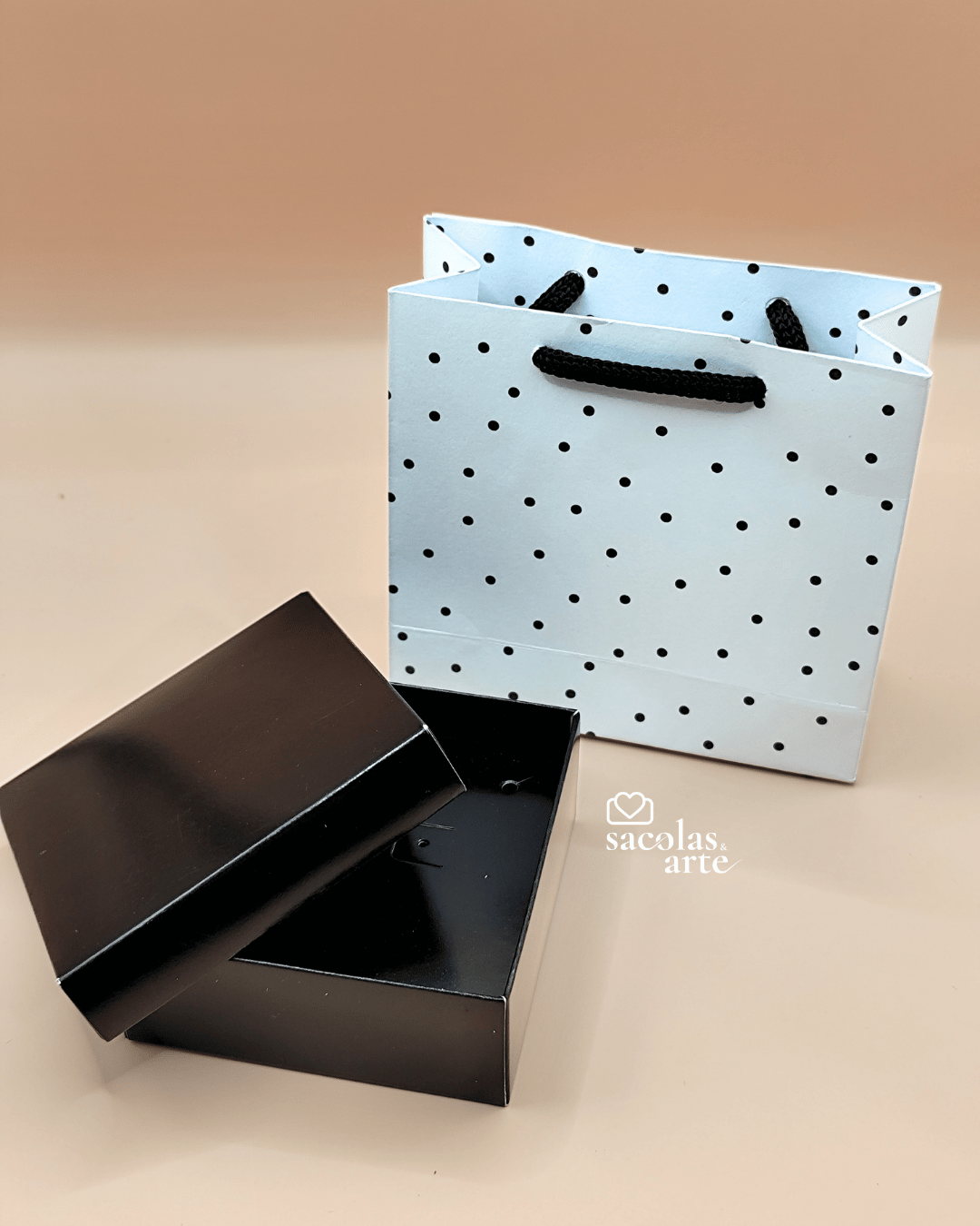 10 Kit Sacolas + Caixas para Joias