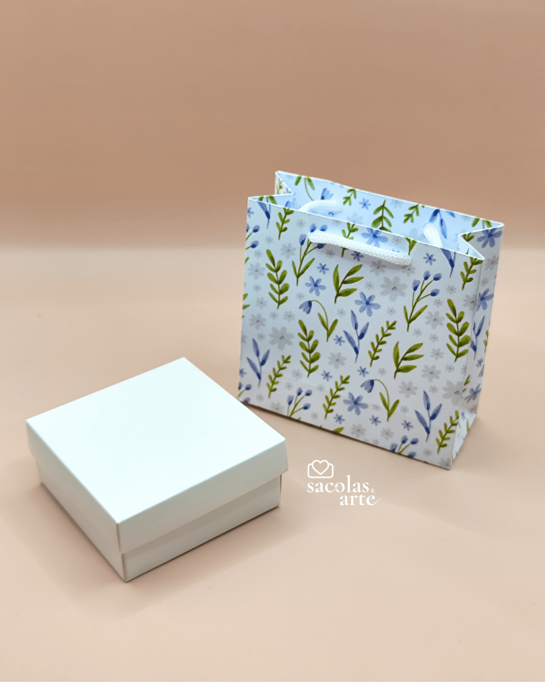 10 Kit Sacolas + Caixas para Joias