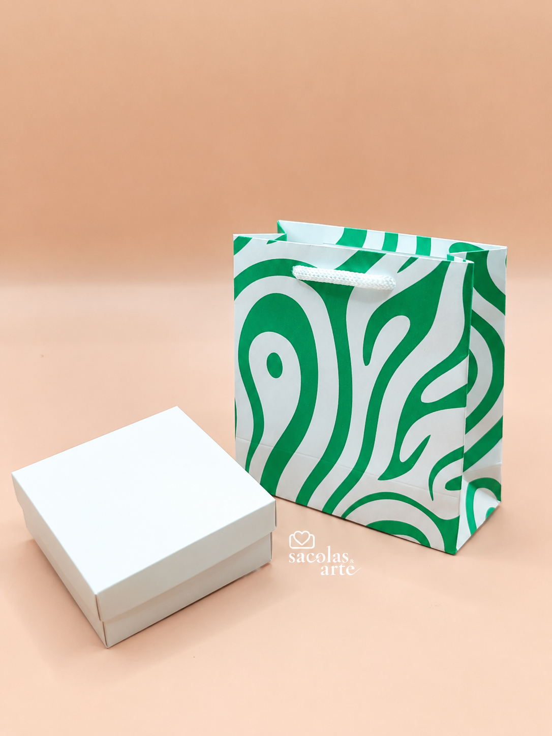 10 Kit Sacolas + Caixas para Joias