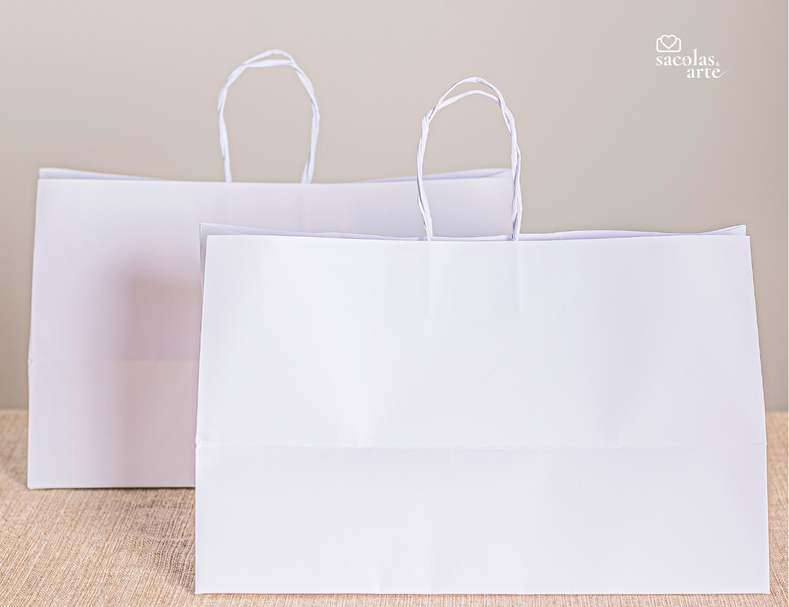 Sacola de Papel Lisa - 35x18x22