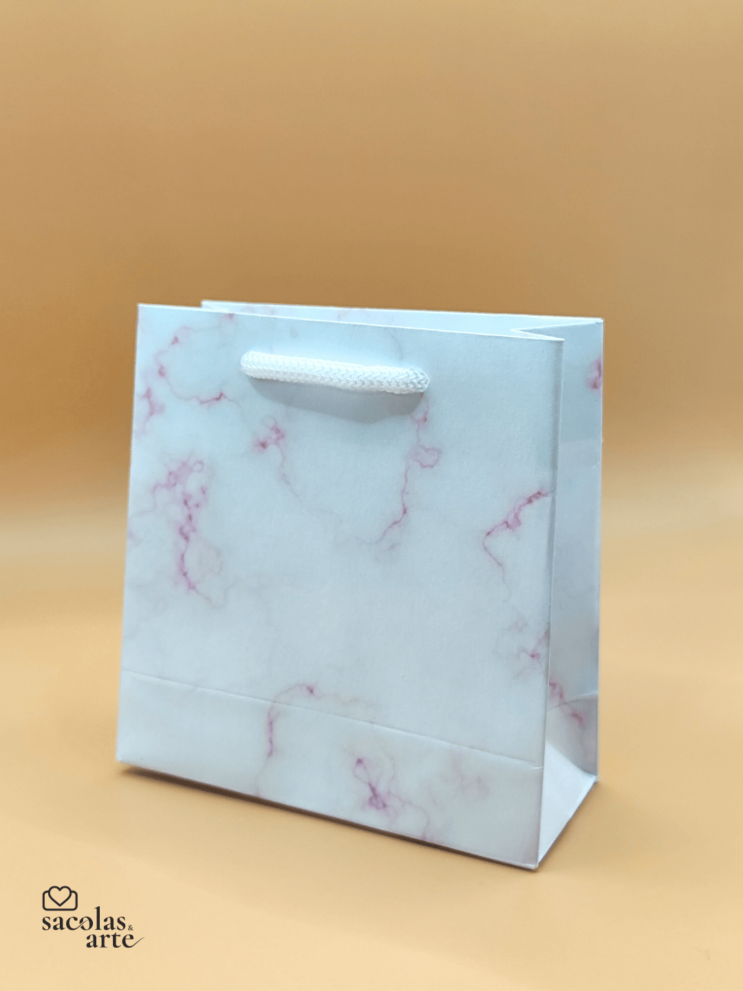 10 Sacolas de Papel Estampadas MINI - 10x04x10